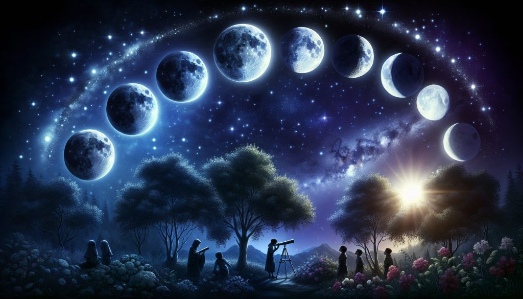 Actividad fases de la luna para niños