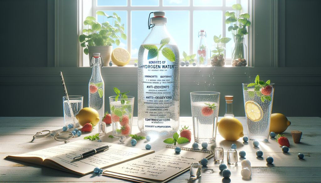 Agua hidrogenada: beneficios y contraindicaciones