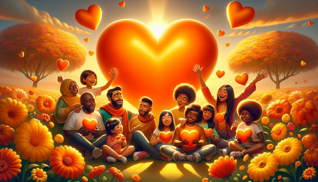 ¿Qué significa el emoji de 🧡 corazón naranja?