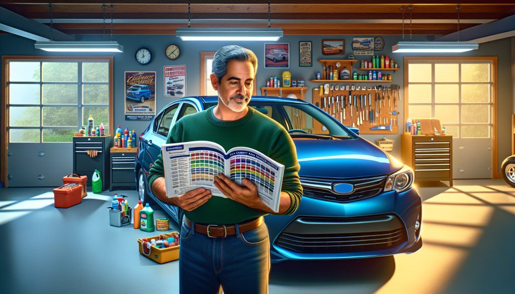 Cómo saber el código de color de mi coche