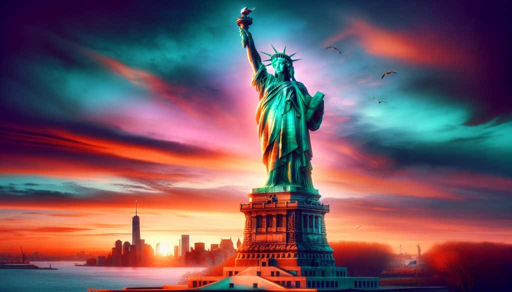 ¿De qué color es realmente la Estatua de la Libertad?