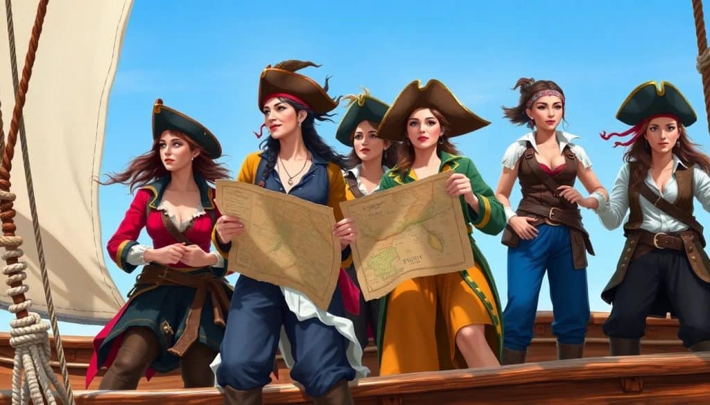 Mujeres piratas en la historia